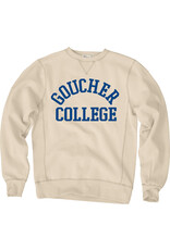 Blue84 "Goucher College Arch" Sanded Fleece Crewneck Sweatshirt