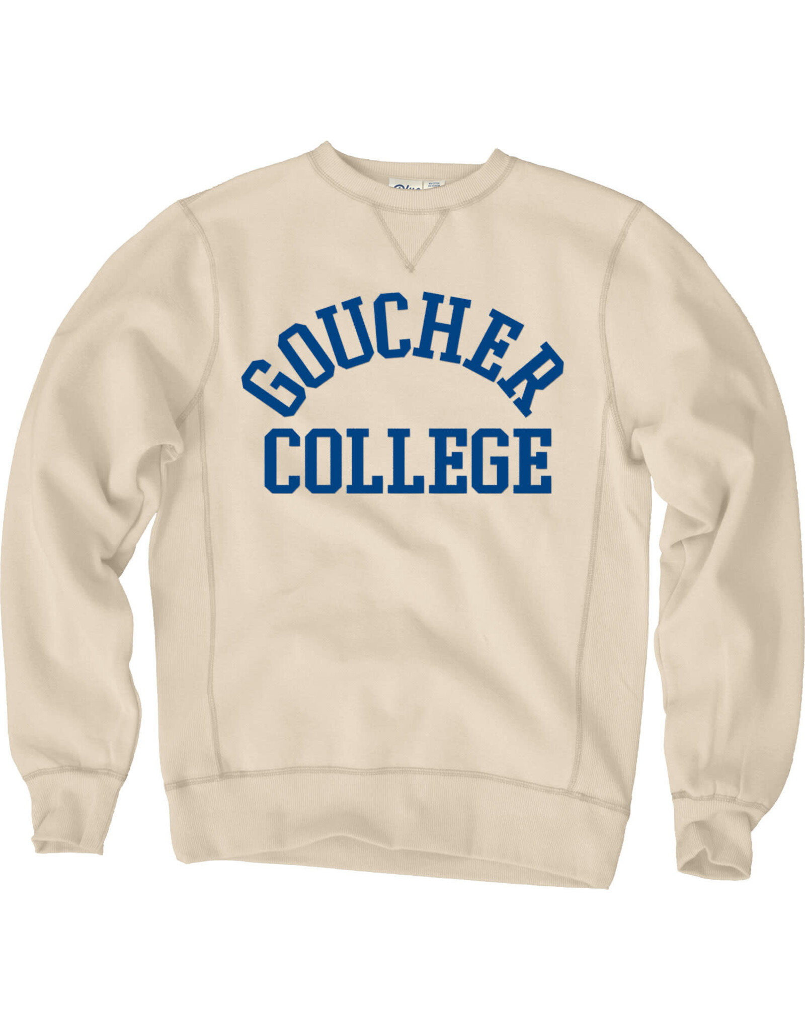 Blue84 "Goucher College Arch" Sanded Fleece Crewneck Sweatshirt