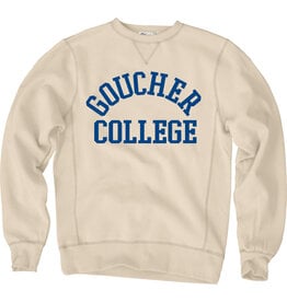 Blue84 "Goucher College Arch" Sanded Fleece Crewneck Sweatshirt