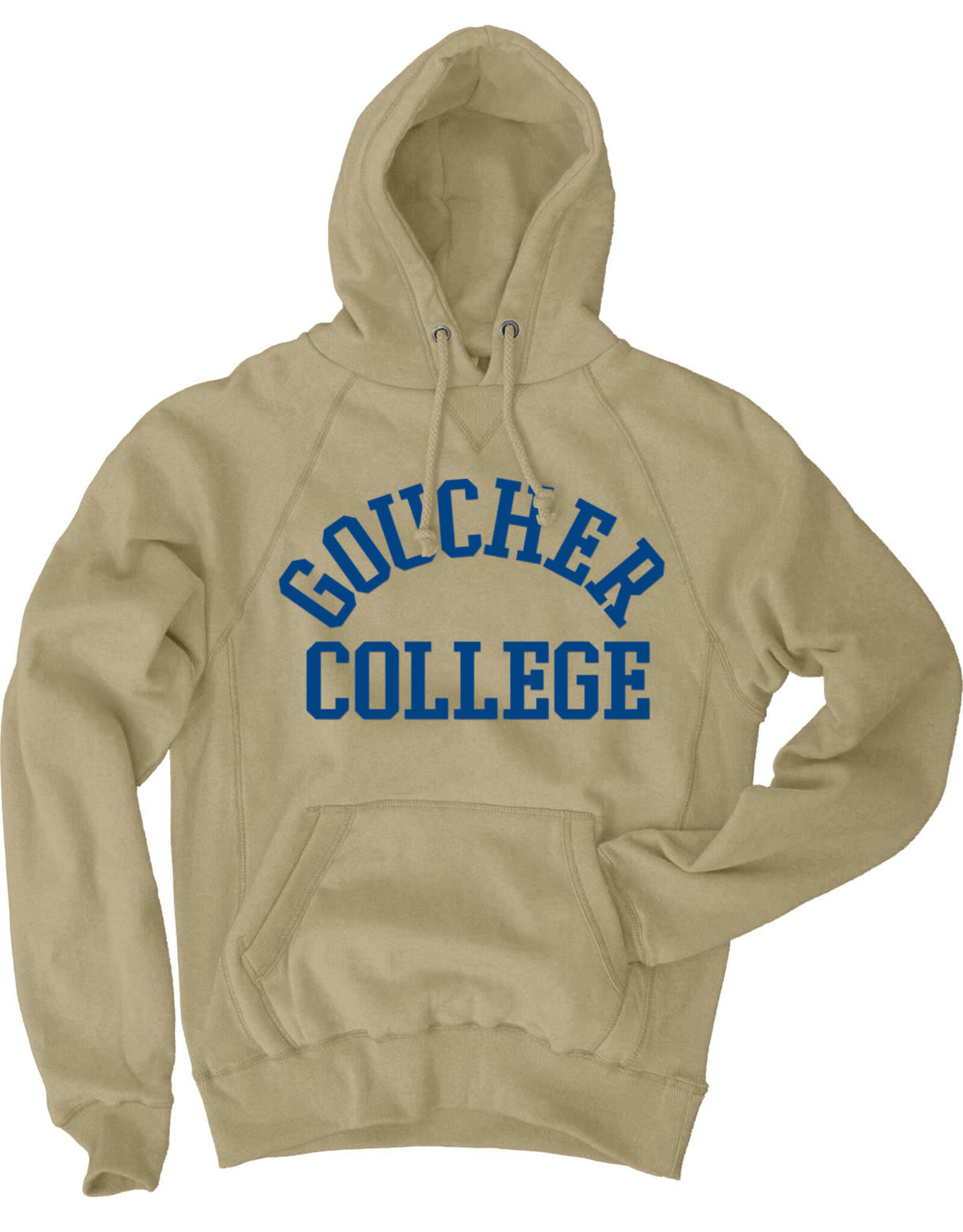 Blue84 "Goucher College Arch" Sanded Fleece Hoodie