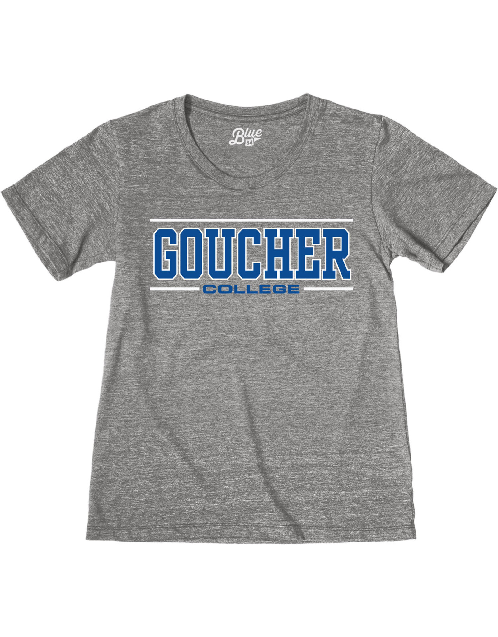 Blue84 Women's Tri-Blend T-Shirt "Goucher College"