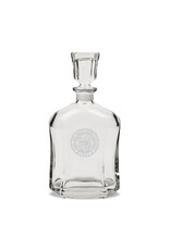 Campus Crystal "Goucher Seal" Crystal Whisky Decanter 23.75oz