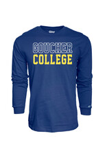 Blue84 Ringspun Longsleeve T-Shirt "Goucher College"
