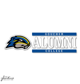 Jardine Vinyl Decal "Goucher Alumni"