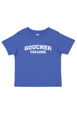 Rabbit Skins Toddler Fine Jersey T-Shirt "Goucher College"