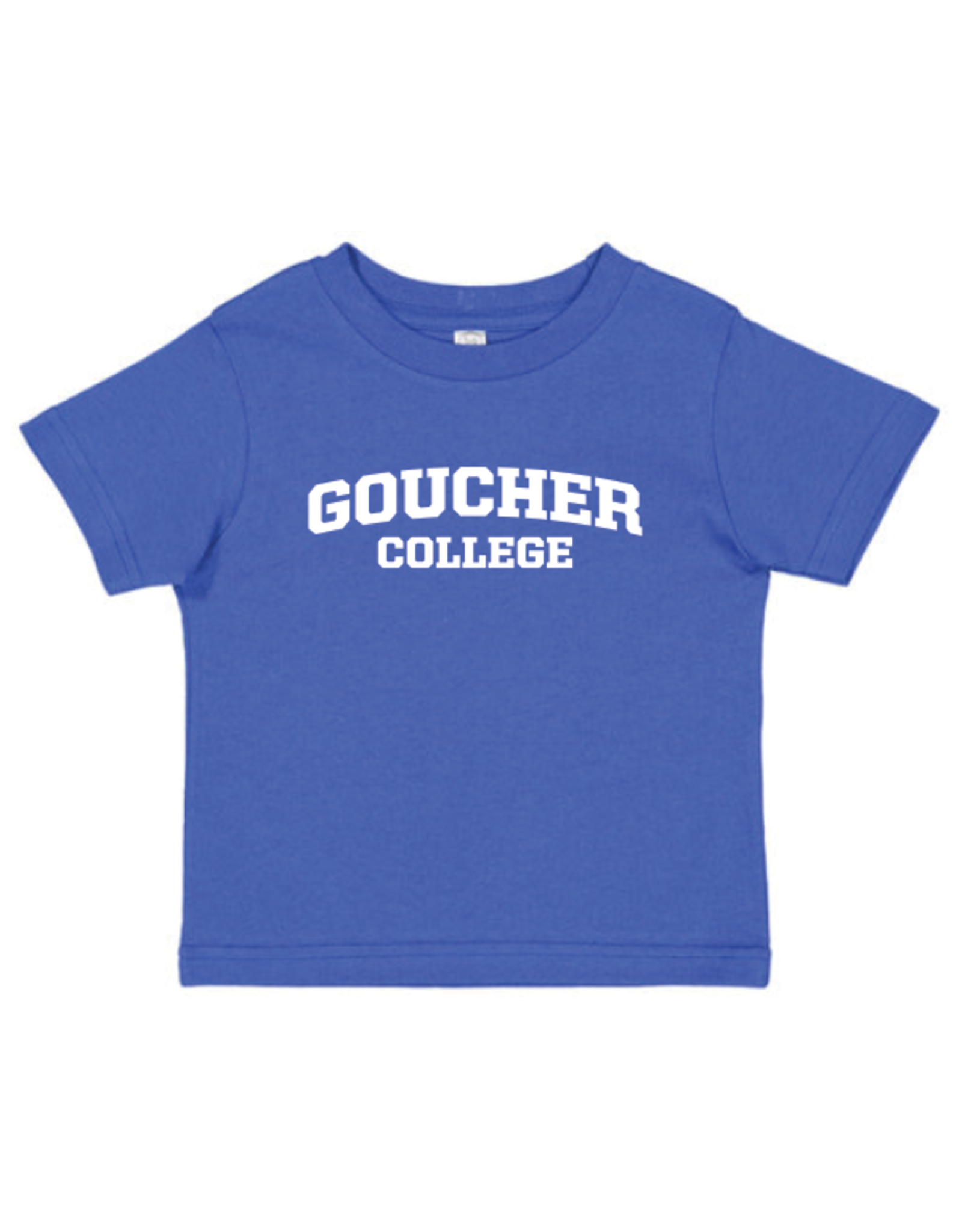 Rabbit Skins Toddler Fine Jersey T-Shirt "Goucher College"