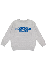 LAT Apparel Youth Crew Fleece Sweatshirt "Goucher College"