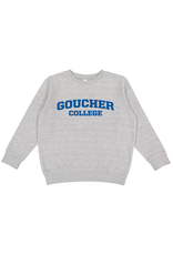Rabbit Skins Youth Crew Fleece Sweatshirt "Goucher College"
