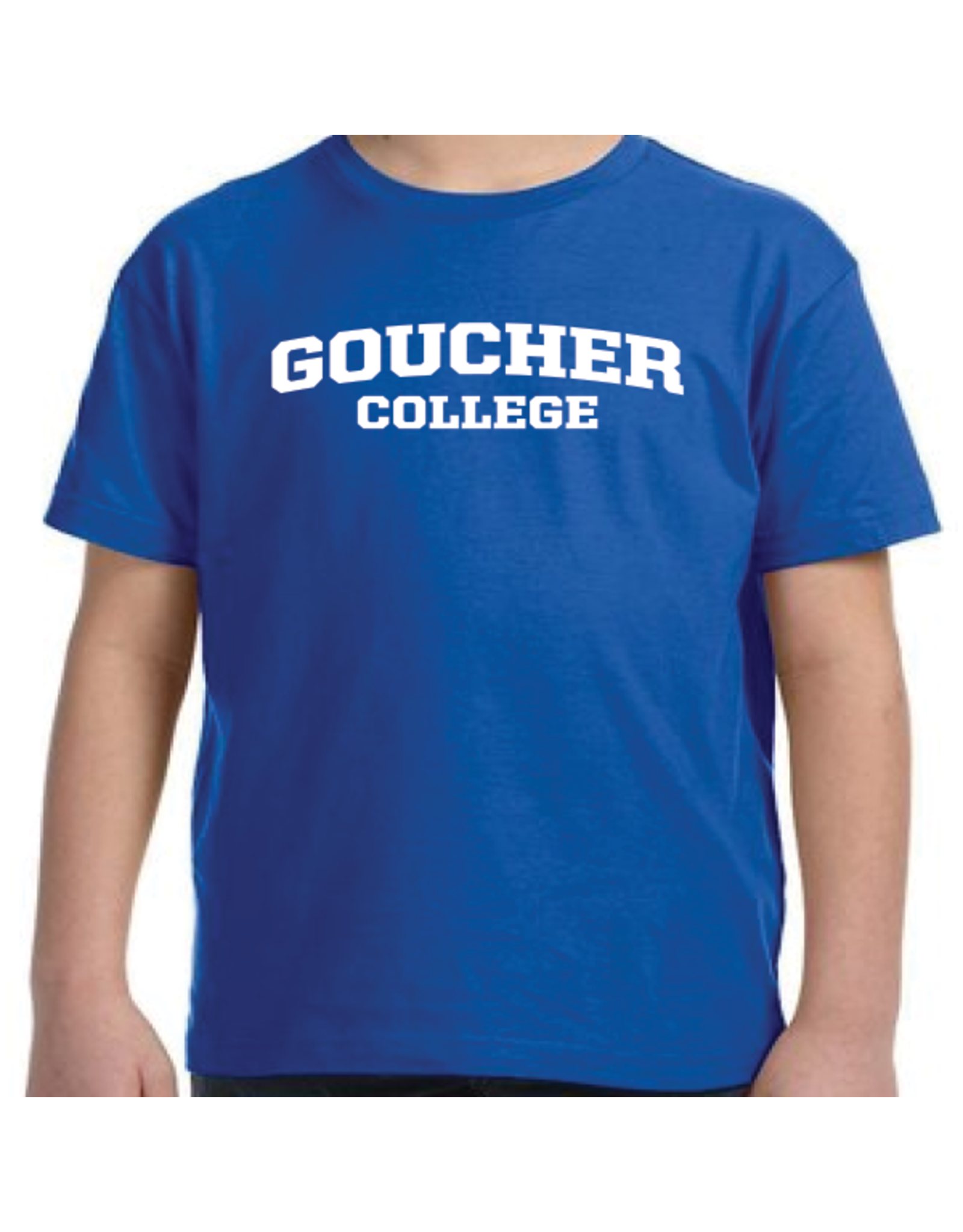 LAT Apparel Youth Fine Jersey T-Shirt "Goucher College"