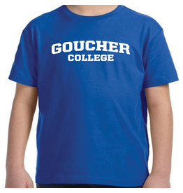 LAT Apparel Youth Fine Jersey T-Shirt "Goucher College"