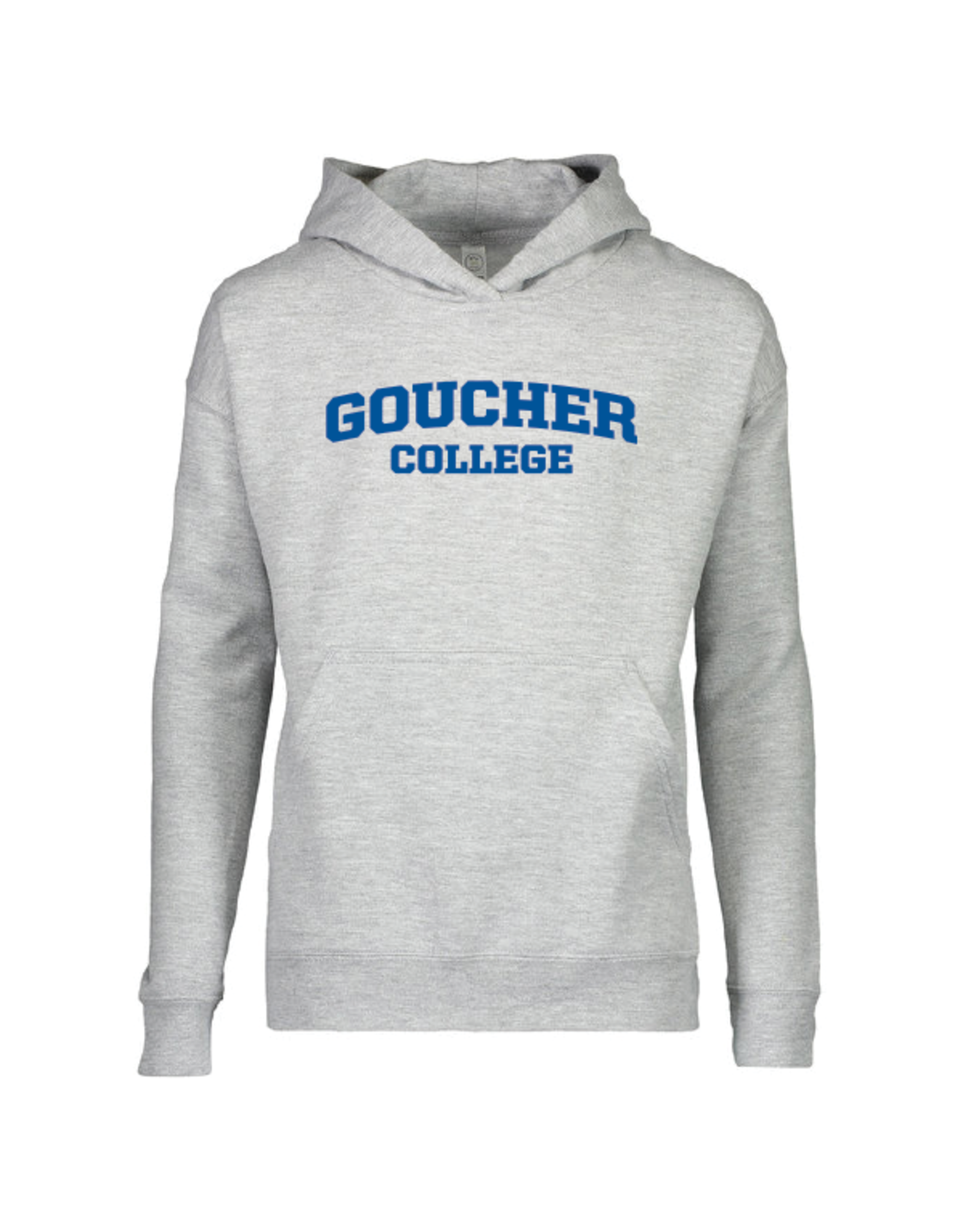 LAT Apparel Youth Pullover Fleece Hoodie "Goucher College"