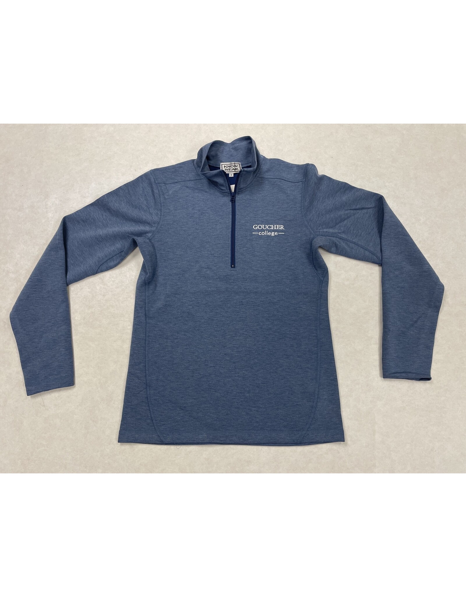 Know-Wear "Goucher College" 1/2 Zip Pullover Sweatshirt