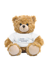 "GPEP" Plush Bear with T-Shirt 6" Beige