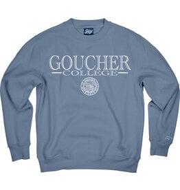 Blue84 "Goucher College w/ Seal" Crewneck Sweatshirt