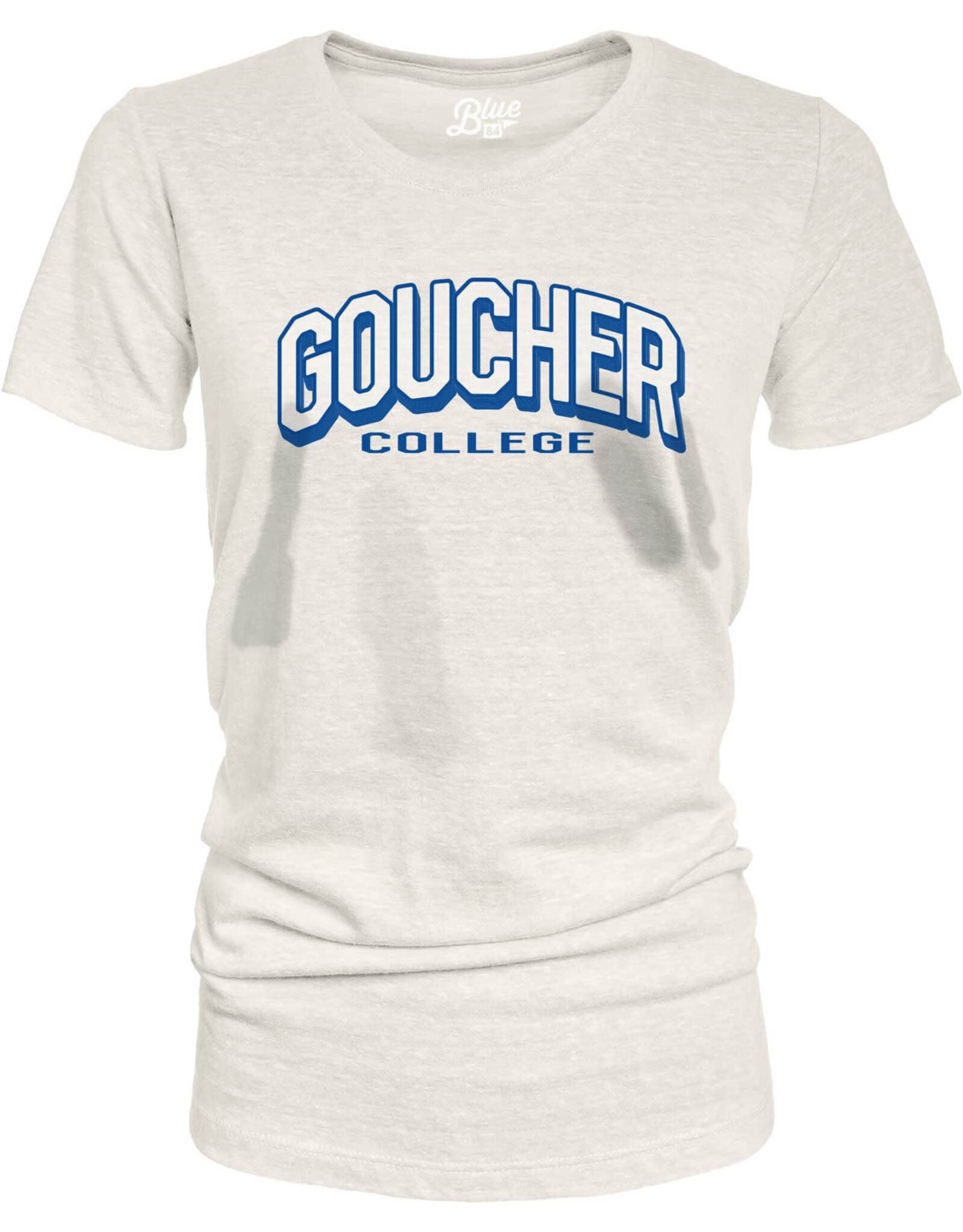 Blue84 Women's Tri-Blend T-Shirt "Goucher College"