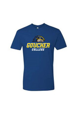 Next Level Cotton T-Shirt "Goucher College w/ Gopher"