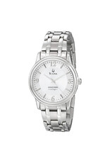 Bulova Men's Stainless Steel Watch "Goucher College" Silver