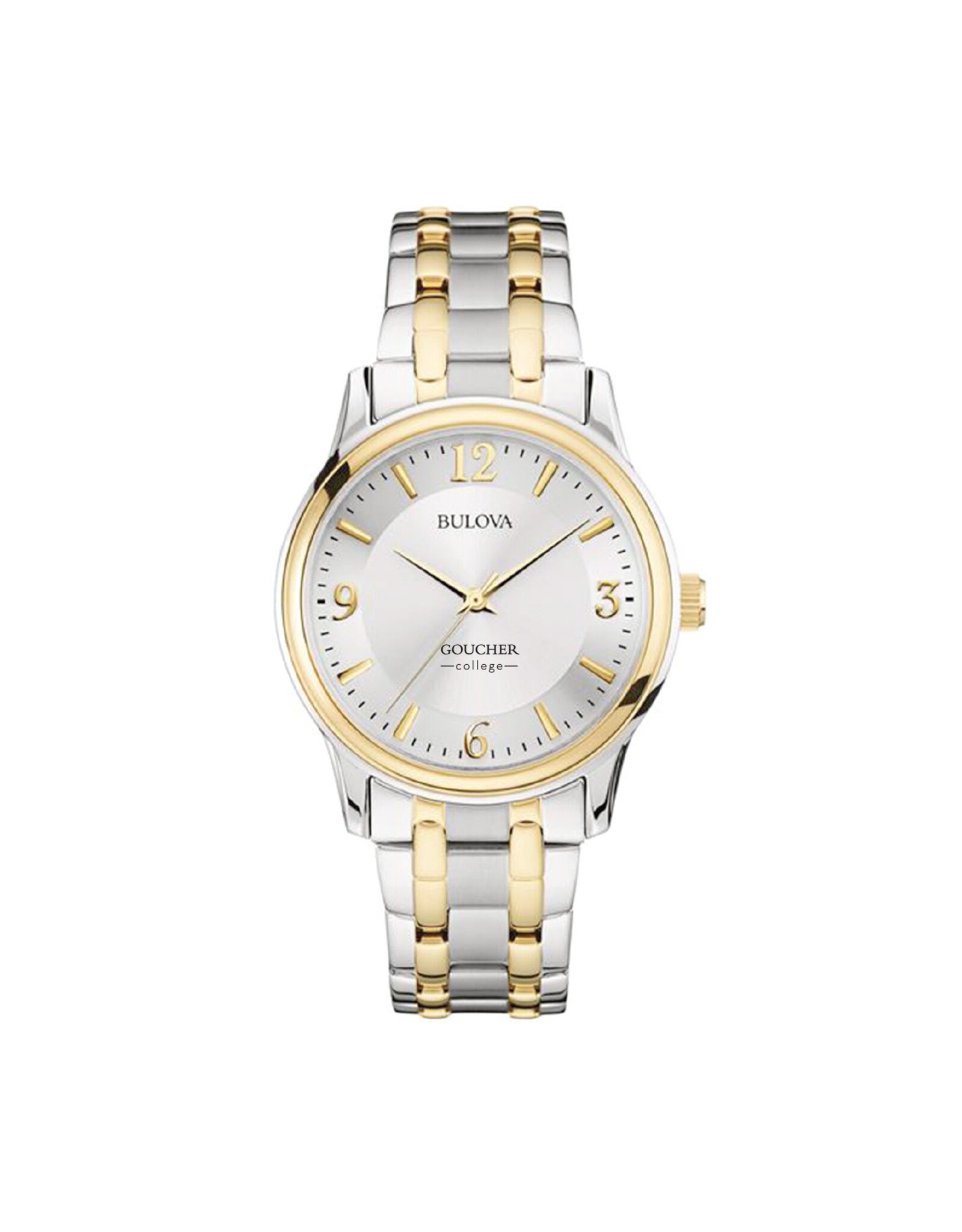 Bulova Men's Two-Tone Stainless Steel Watch "Goucher College"