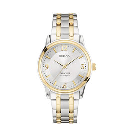 Bulova Men's Two-Tone Stainless Steel Watch "Goucher College"