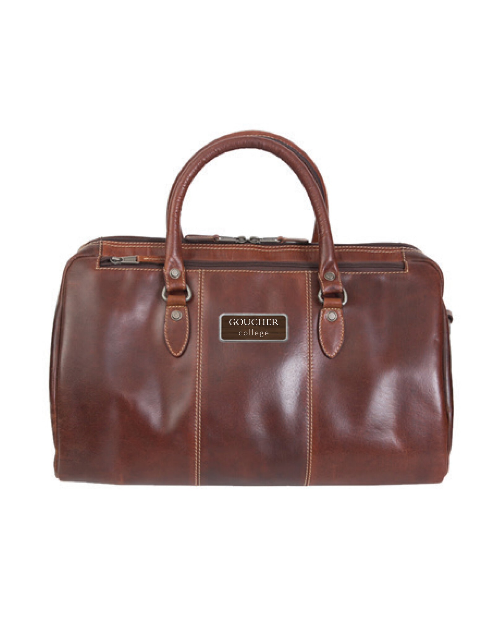 Canyon Outback Niagara Duffel w/ Plate "Goucher College" Brown