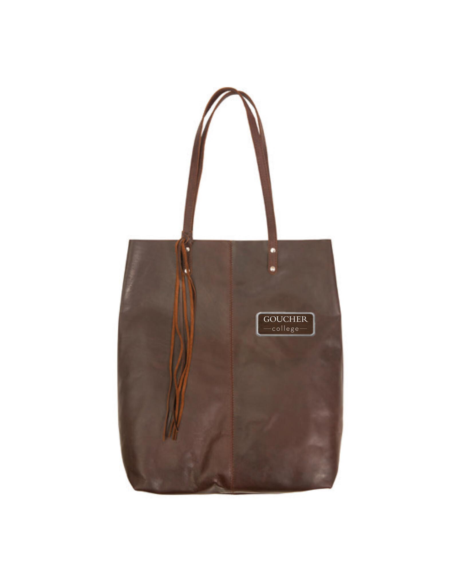 Canyon Outback Mee Tote w/ Plate "Goucher College" Brown
