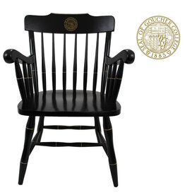 Celestial Chair Black Captain's Chair "Goucher Seal"