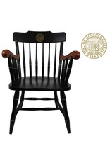 Celestial Chair Black Captain's Chair "Goucher Seal"