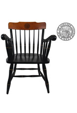 Celestial Chair Black Captain's Chair "Goucher Seal"