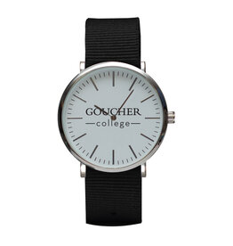 Jardine Watches Stitch Nylon Strap Watch "Goucher College" Black
