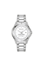 Bulova Men's Sport Classic Stainless Steel Watch "Goucher College" White