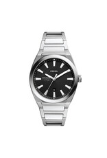 Fossil Everett Men's Stainless Steel Watch "Goucher College" Black