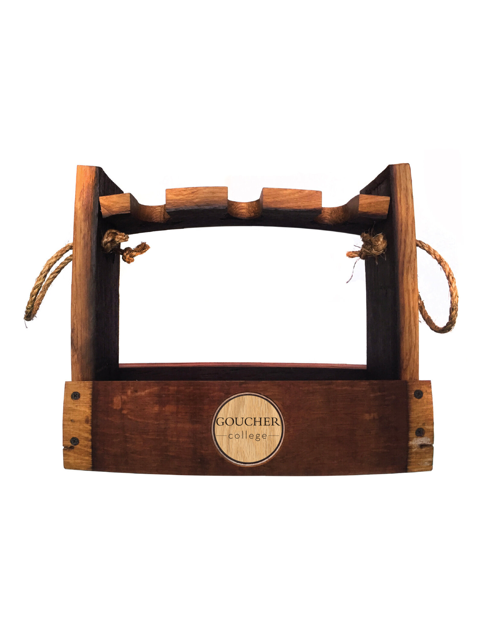 Timeless Etchings Wine Bottle Caddy "Goucher College"