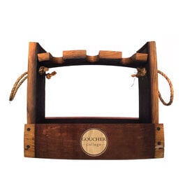 Timeless Etchings Wine Bottle Caddy "Goucher College"