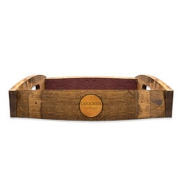 Timeless Etchings Barrel Stave Serving Tray "Goucher College"
