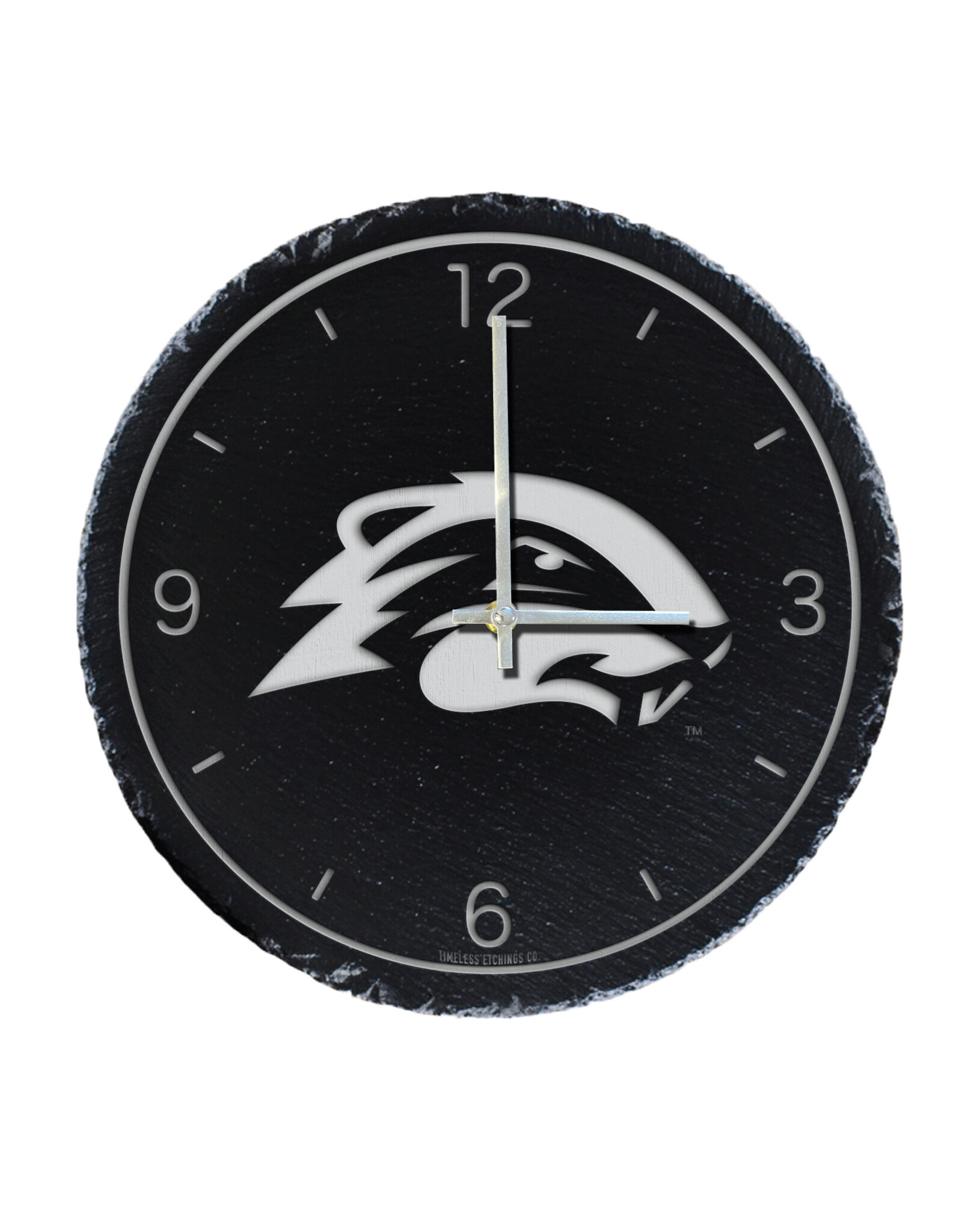 Timeless Etchings Slate Clock "Gopher"
