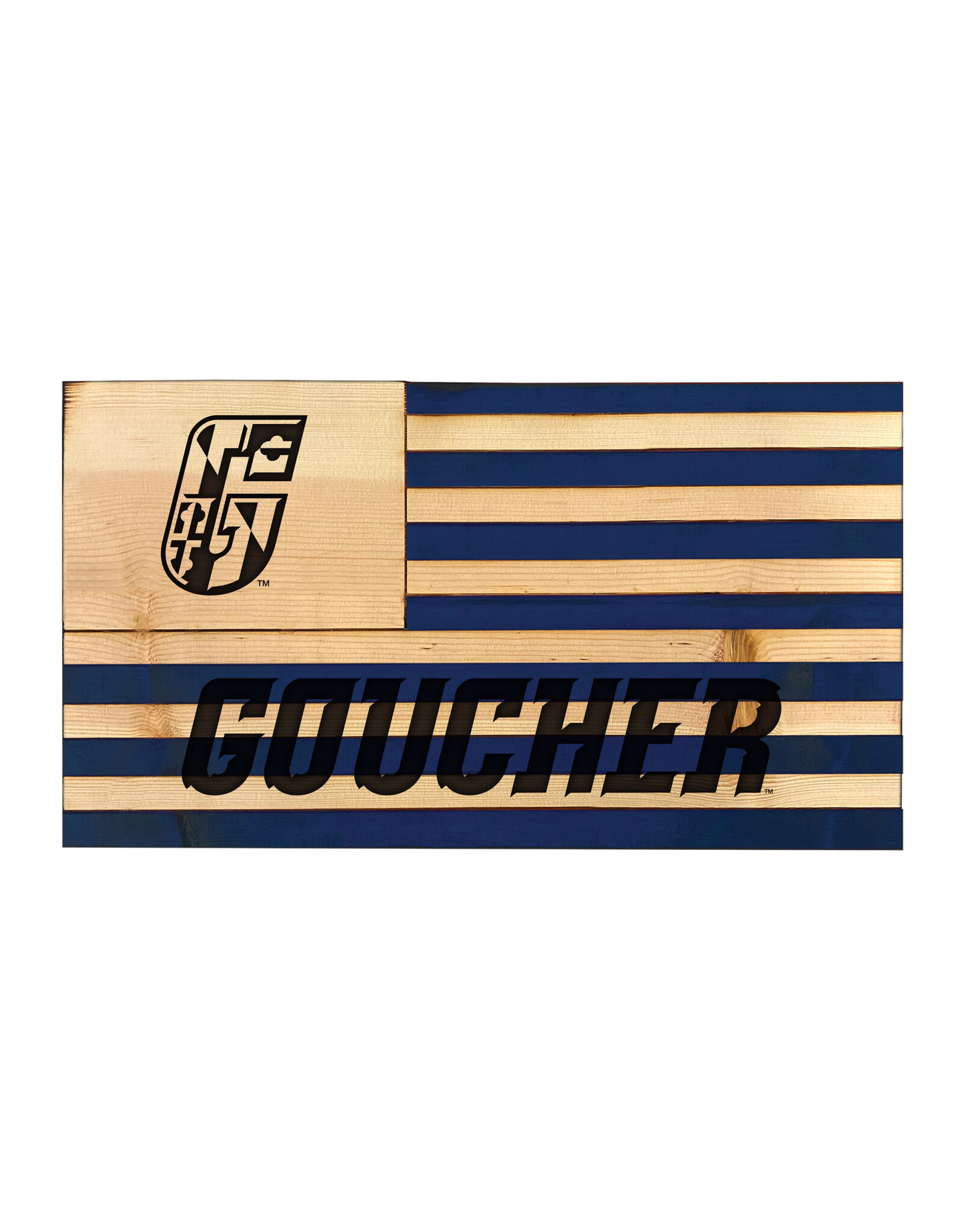 Timeless Etchings Wooden Flag "Maryland G"