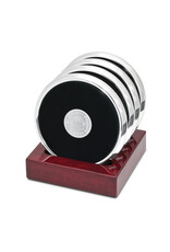 CSI Metal Tone Coaster "Seal Medallion" Set of 4