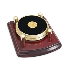CSI Metal Tone Coaster "Seal Medallion" Set of 2