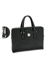 CSI Women's Briefcase "Seal Medallion" Black