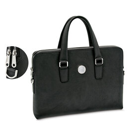 CSI Women's Briefcase "Seal Medallion" Black
