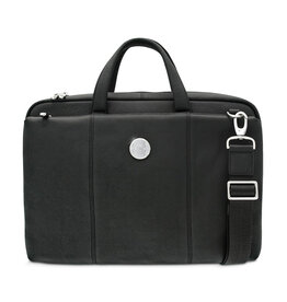CSI Men's Briefcase "Seal Medallion" Black