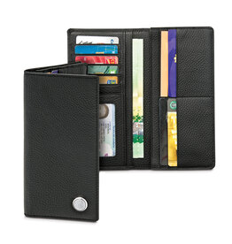 CSI Executive Wallet "Seal Medallion" Black