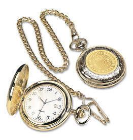 CSI Pocket Watch "Seal Medallion" Gold
