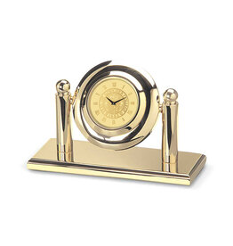 CSI Arcade Desk Clock "Seal Medallion"