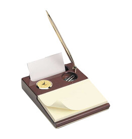 CSI Desk Set "Seal Medallion" Brown/Gold