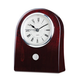CSI Miranda Desk Clock "Seal Medallion"