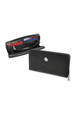 CSI Ladies' Leather Wallet "Seal Medallion" Black