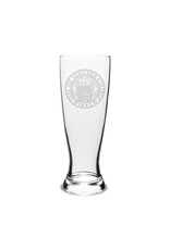 Campus Crystal 23oz University Pilsner Glass "Goucher Seal" 2-Pack