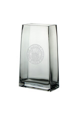 Campus Crystal Elegant Daydream Rectangle Vase "Goucher Seal"