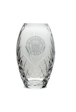 Campus Crystal Full Leaded Crystal Vase "Goucher Seal"